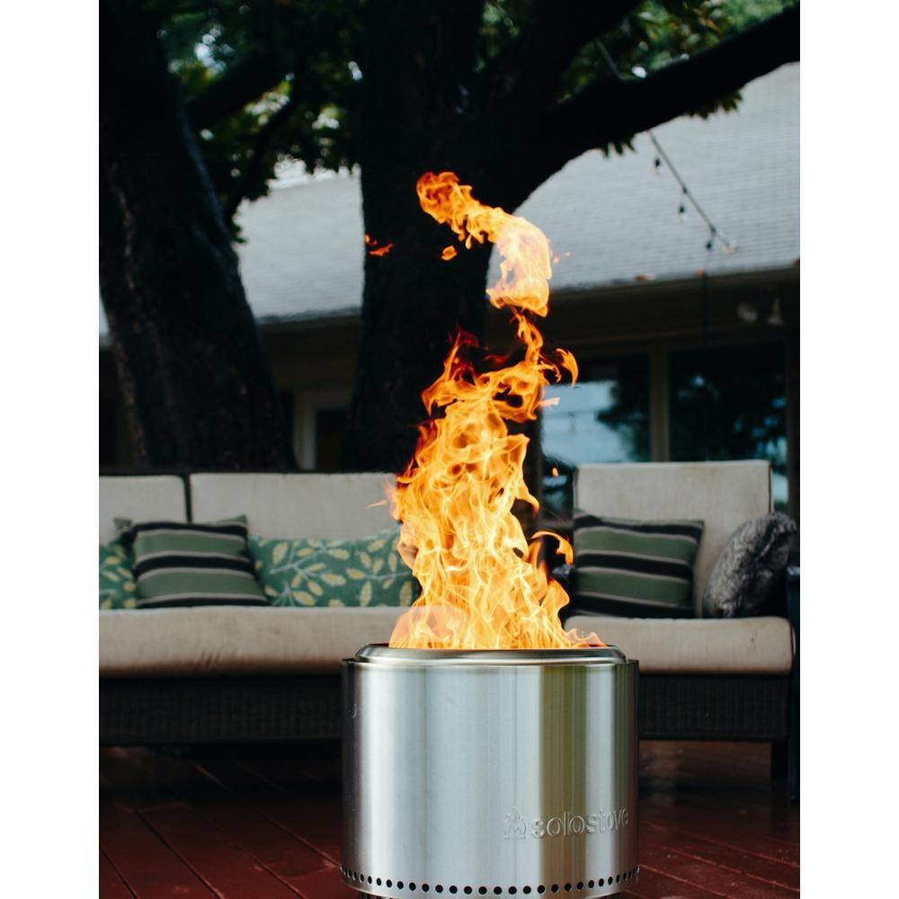solo stove bonfire 2.0 in.19.5 in. x 14 in. outdoor stainless steel wood burning fire pit ssbon 2.0 solo stove bonfire 2.0 in.19.5 in. x 14 in. outdoor stainless steel wood burning fire pit ssbon 2.0
