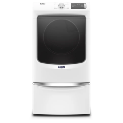 maytag med6630h 27″ wide 7.3 cu ft. energy star rated electric dryer – white maytag med6630h 27″ wide 7.3 cu ft. energy star rated electric dryer – white
