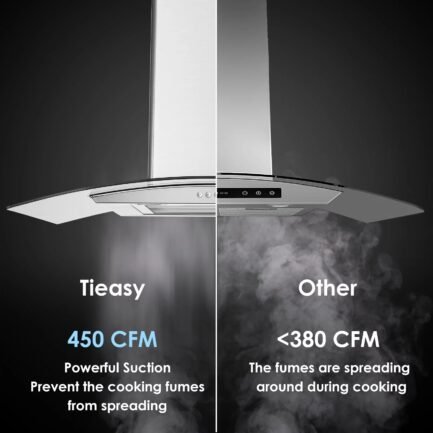 range hood 30 inch convertible wall mount range hood with tempered glass 3 speed fan 450cfm range hood 30 inch convertible wall mount range hood with tempered glass 3 speed fan 450cfm