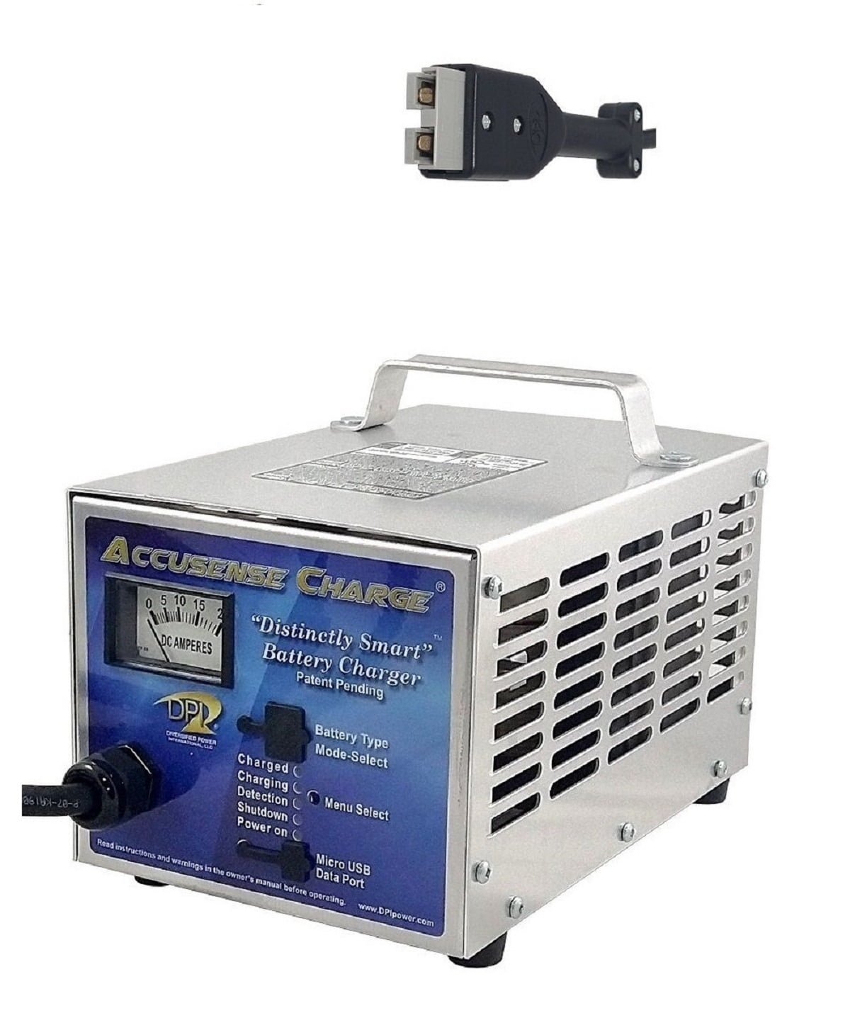 dpi accusense charge gen iv 48 volt 17 amp golf cart charger with sb50 connector dpi accusense charge gen iv 48 volt 17 amp golf cart charger with sb50 connector