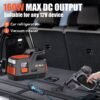 biuble car jump starter with air compressor, 4500a peak 26800mah 12v auto with 150psi tire inflator(up to all gas or 10.0l diesel engine) biuble car jump starter with air compressor, 4500a peak 26800mah 12v auto with 150psi tire inflator(up to all gas or 10.0l diesel engine)