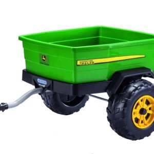 perego deere adventure trailer green