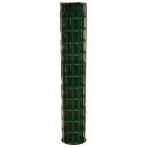 allfenz 4 ft. x 100 ft. 14 gauge green pvc coated welded wire