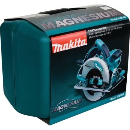 15 amp 7 1/4 in. corded lightweight magnesium circular saw with led light, dust blower, 24t carbide blade, hard case 5007mg 15 amp 7 1/4 in. corded lightweight magnesium circular saw with led light, dust blower, 24t carbide blade, hard case 5007mg