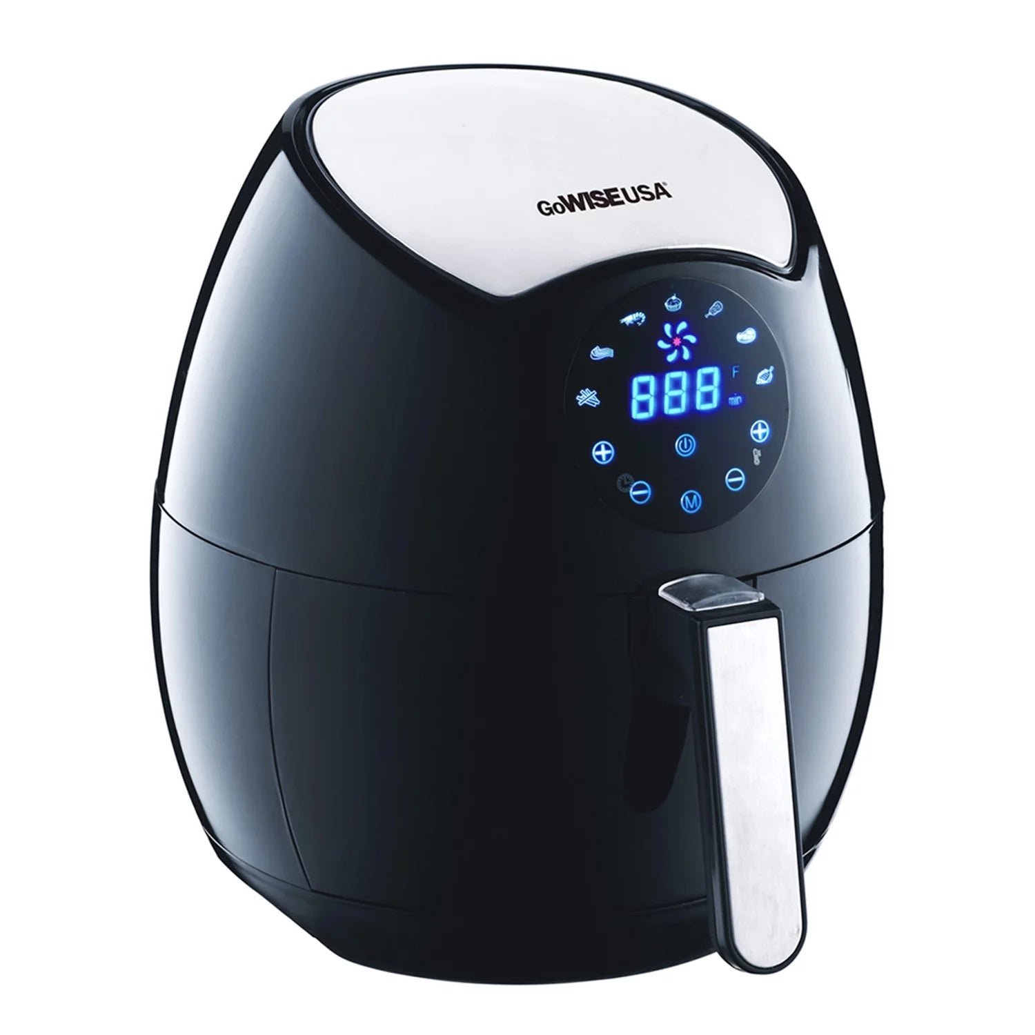 gowise usa gw22621 4th generation electric air fryer, black, 3.7 qt, 1400w new gowise usa gw22621 4th generation electric air fryer, black, 3.7 qt, 1400w new
