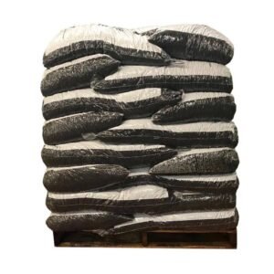 75 cu. ft. black rubber mulch (50 bags)