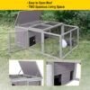 aivituvin rabbit outdoor playpen enclosure aivituvin rabbit outdoor playpen enclosure