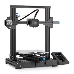 creality ender 3 v2 upgraded 3d printer printing size 220x220x250mm aluminum black
