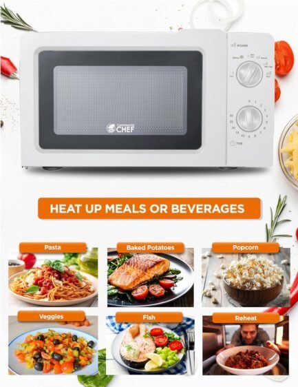 0.6 cubic foot microwave with 6 power levels, small microwave with grip handle, 600w countertop microwave with 30 minute timer and mechanical dial controls, black 0.6 cubic foot microwave with 6 power levels, small microwave with grip handle, 600w countertop microwave with 30 minute timer and mechanical dial controls, black