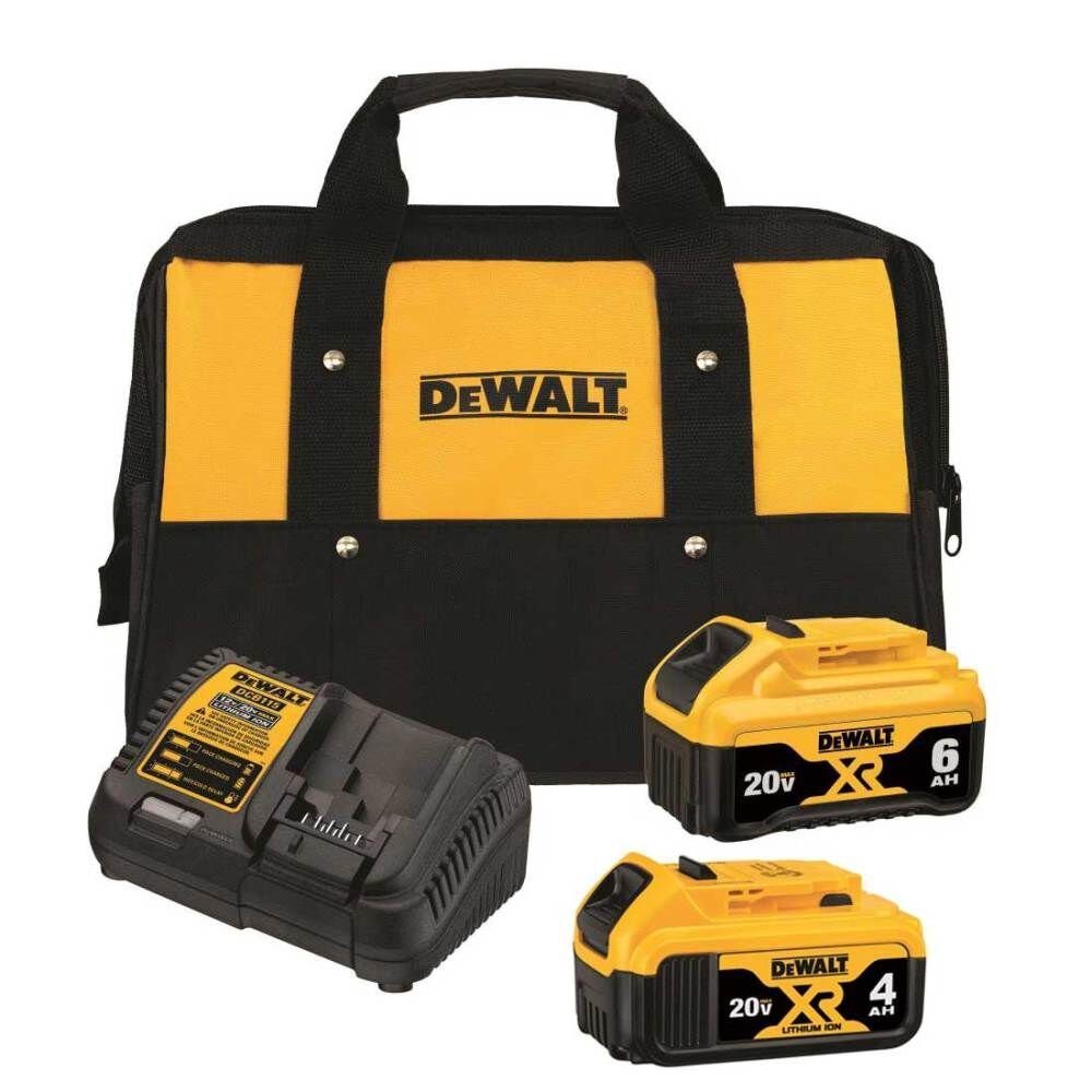 dw 20v max lithium ion starter kit dcb246ck dw 20v max lithium ion starter kit dcb246ck