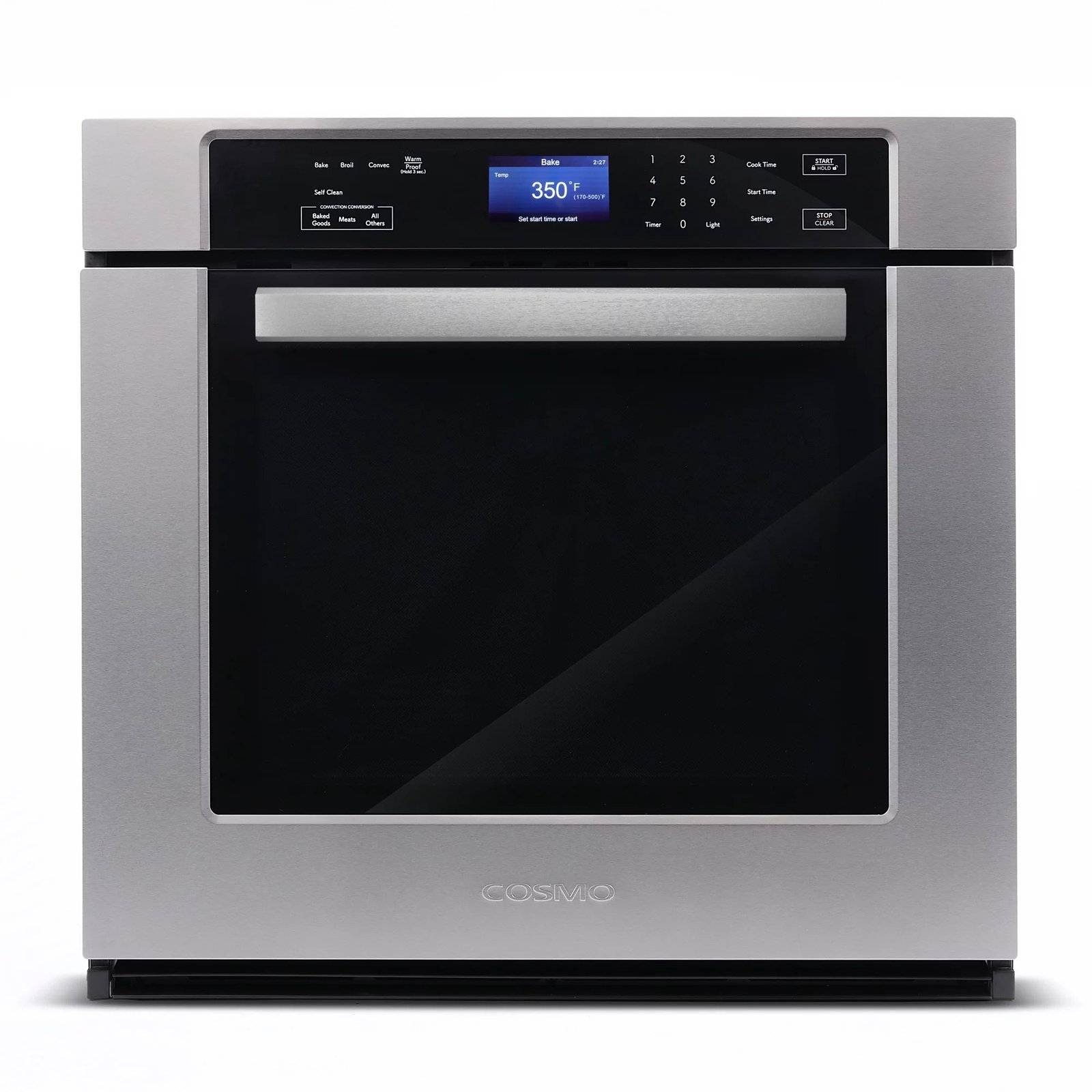 30 in. 5 cu. ft. single electric wall oven with true european convection and self cleaning in stainless steel 30 in. 5 cu. ft. single electric wall oven with true european convection and self cleaning in stainless steel