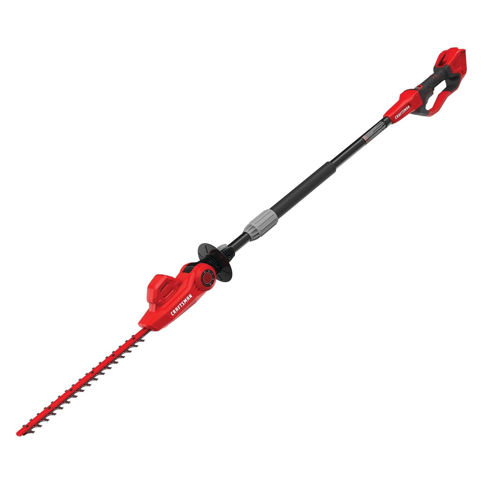 craftsman cmcpht818b v20* cordless pole hedge trimmer, 18 in. (tool only) craftsman cmcpht818b v20* cordless pole hedge trimmer, 18 in. (tool only)