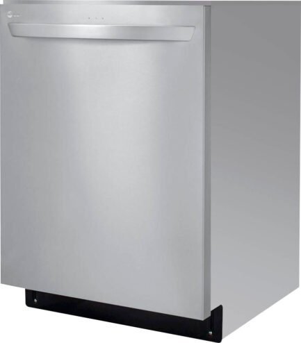 lg – 24″ top control built in smart wifi enabled dishwasher with stainless steel tub, quadwash, and 3rd rack – stainless steel lg – 24″ top control built in smart wifi enabled dishwasher with stainless steel tub, quadwash, and 3rd rack – stainless steel