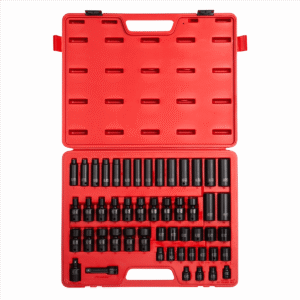 3/8″ drive 51 piece metric impact socket set