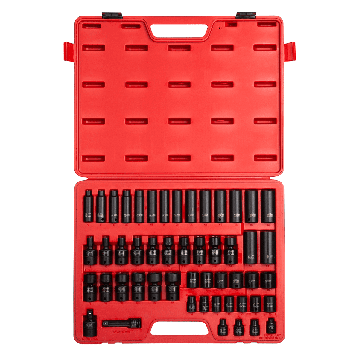 3/8″ drive 51 piece metric impact socket set 3/8″ drive 51 piece metric impact socket set