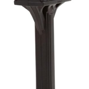 simplay3 dig free easy up classic black plastic mailbox