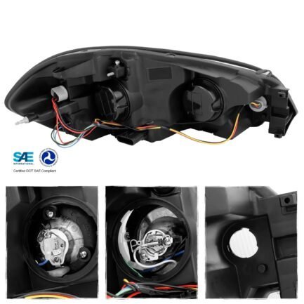 akkon – fits 06 13 chevy impala | 14 16 impala limited | 06 07 monte carlo light tube projector headlamps – black akkon – fits 06 13 chevy impala | 14 16 impala limited | 06 07 monte carlo light tube projector headlamps – black