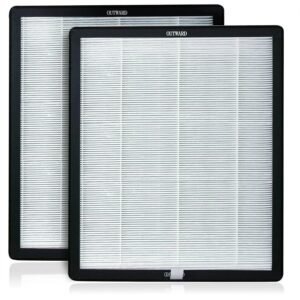 advanced pure air newport 9000 replacement hepa/carbon filter (2 pack)