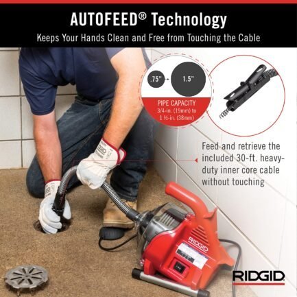 ridgid 55808 powerclear cleaning blockages ridgid 55808 powerclear cleaning blockages