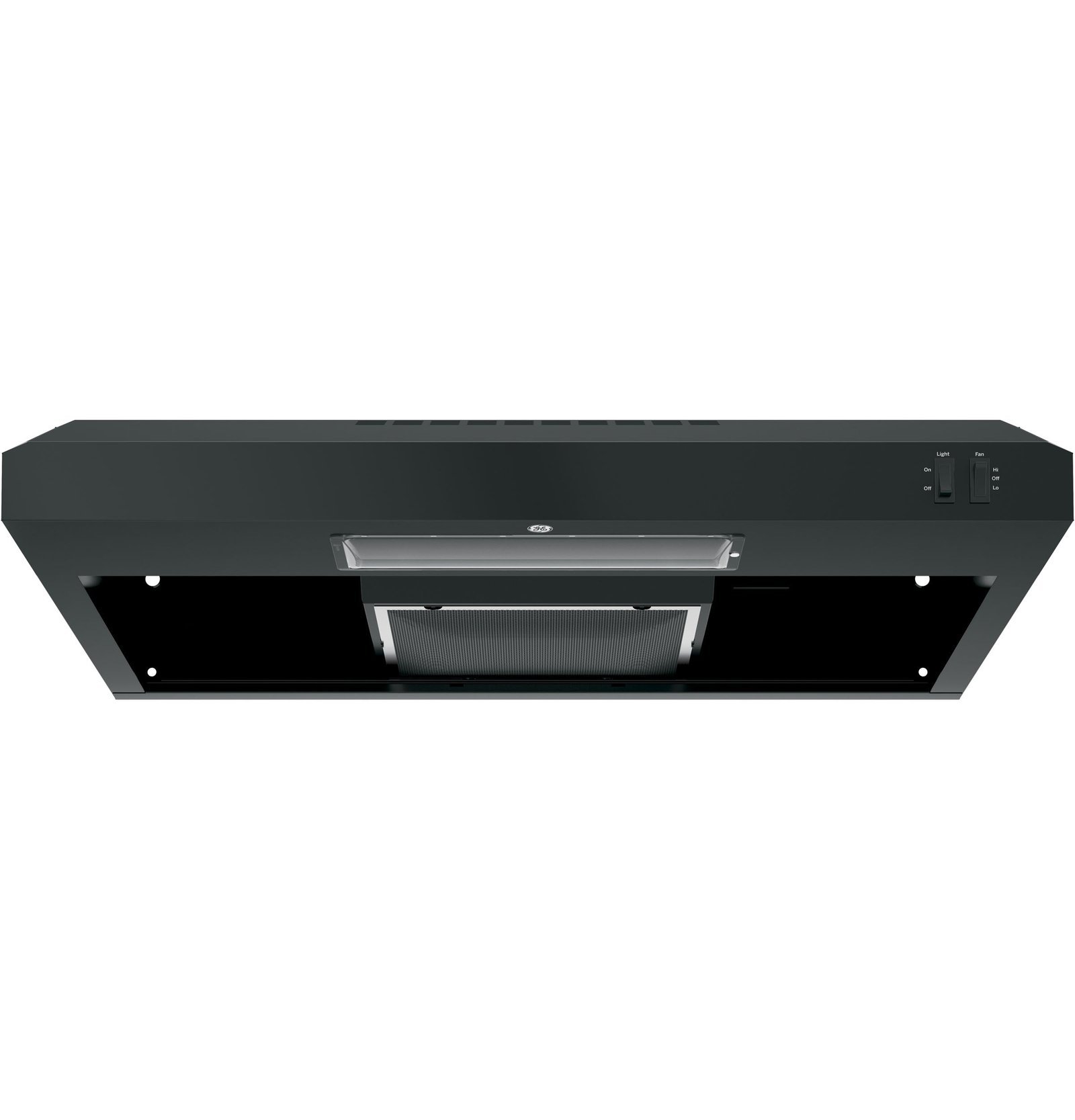 ge – 30″ convertible range hood – black on black ge – 30″ convertible range hood – black on black
