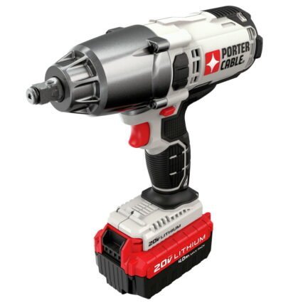 porter cable 20v 1/2 in. cordless brushed impact wrench kit (battery & charger) porter cable 20v 1/2 in. cordless brushed impact wrench kit (battery & charger)