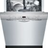 bosch – 100 series 24″ front control tall tub built in dishwasher with stainless steel tub – stainless steel bosch – 100 series 24″ front control tall tub built in dishwasher with stainless steel tub – stainless steel