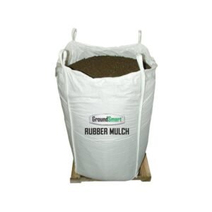 76.9 cu. ft. mocha brown rubber mulch