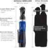 acdelco arw1209 k9 g12 series 12v li ion cordless u00bcu201d & 3/8u201d ratchet wrench combo tool kit with canvas bag acdelco arw1209 k9 g12 series 12v li ion cordless u00bcu201d & 3/8u201d ratchet wrench combo tool kit with canvas bag