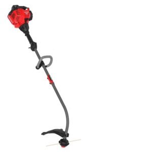 craftsman wc2200 25 cc 2 cycle 17 in curved shaft gas string trimmer with attachment capable and edger capable cmxgtamdcs25