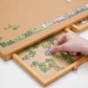 bits and pieces jumbo 1500 piece puzzle plateau w/ storage drawers�� 26×35″ bits and pieces jumbo 1500 piece puzzle plateau w/ storage drawers�� 26×35″