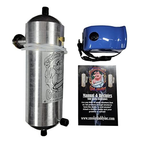 smoke daddy big kahuna hot or cold smoke generator | bbq accessories works with any outside bbq grill | electric smoker pellet accessory | add your favorite blend of wood chunks, wood chips, or pellets to customize your smoke profile smoke daddy big kahuna hot or cold smoke generator | bbq accessories works with any outside bbq grill | electric smoker pellet accessory | add your favorite blend of wood chunks, wood chips, or pellets to customize your smoke profile