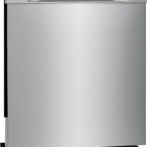 Store frigidaire – 24″ compact front control built in dishwasher with stainless steel tub, 52 dba – stainless steel