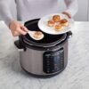crock pot 8qt 13 program crock pressure cooker w/ lid, (open box) crock pot 8qt 13 program crock pressure cooker w/ lid, (open box)