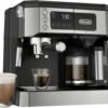 de’longhi – digital all in one combination coffee and espresso machine – black and stainless steel de’longhi – digital all in one combination coffee and espresso machine – black and stainless steel