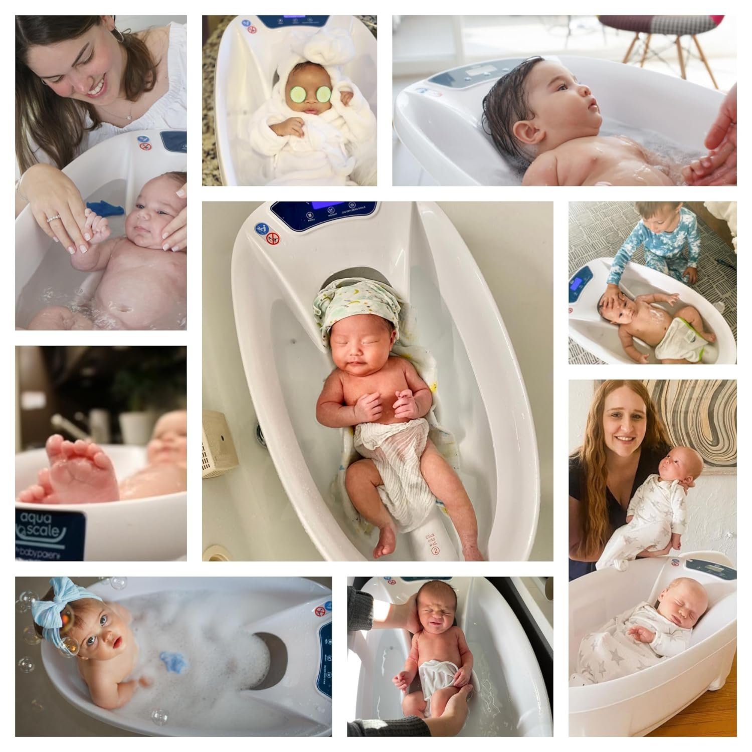 baby patent aquascale baby bath tub – 0 24m – gen 3 – with thermometer & scale | bathtub for newborn, infant & toddler, small to large baby patent aquascale baby bath tub – 0 24m – gen 3 – with thermometer & scale | bathtub for newborn, infant & toddler, small to large