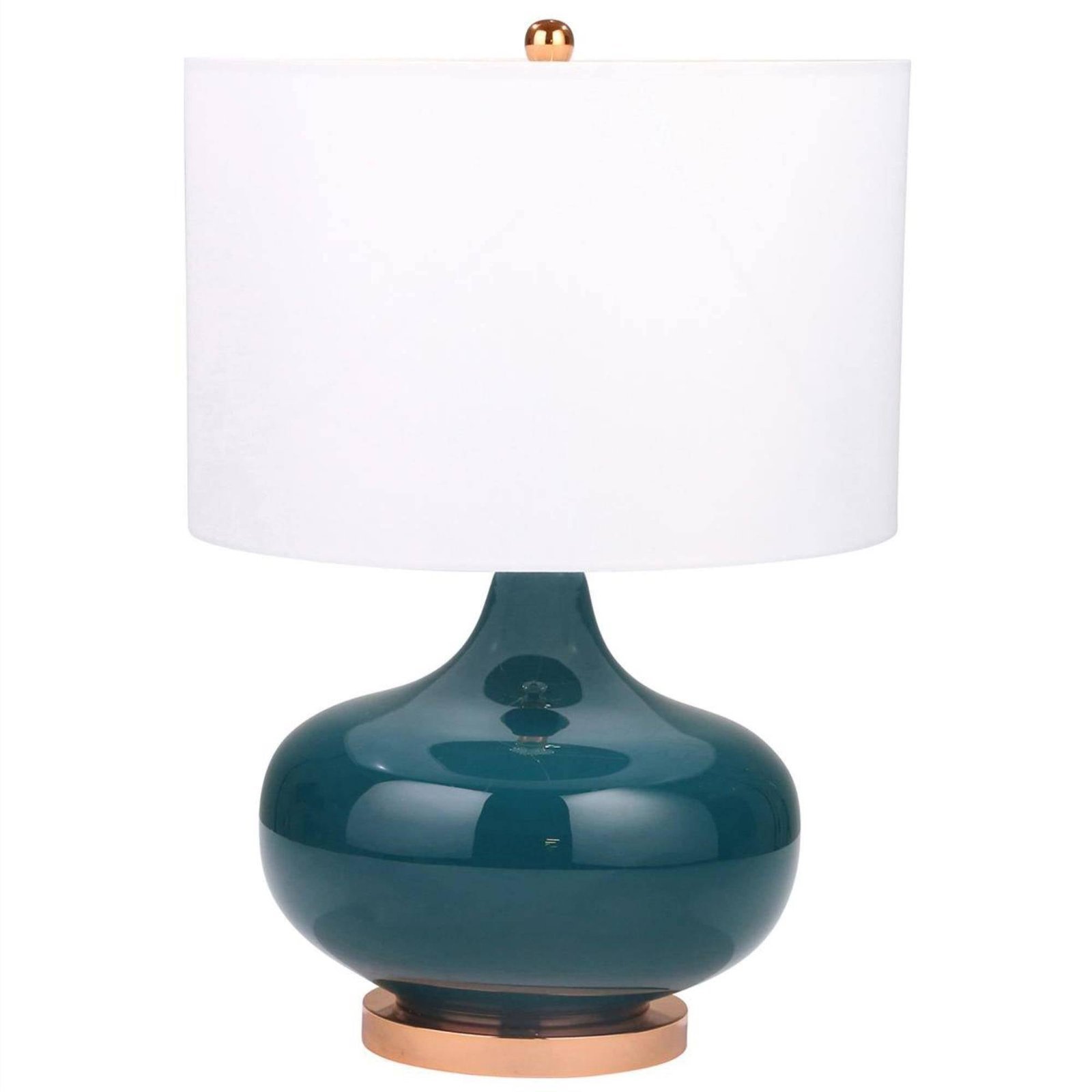 50098 01 26 in. glass round genie table lamp green 50098 01 26 in. glass round genie table lamp green