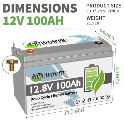 lifepo4 battery 12v 100ah with 10a charger,tcbworth battery,100a bms,10000+cycles, for rv,solar lifepo4 battery 12v 100ah with 10a charger,tcbworth battery,100a bms,10000+cycles, for rv,solar