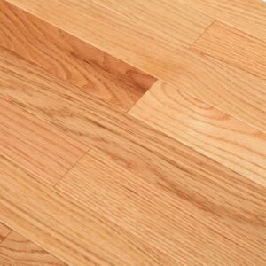 american originals natural red oak 3/4in. t x 2 1/4 in. w x varying l solid hardwood flooring