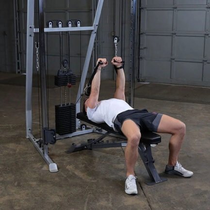powerline single stack functional trainer with dual pulleys powerline single stack functional trainer with dual pulleys