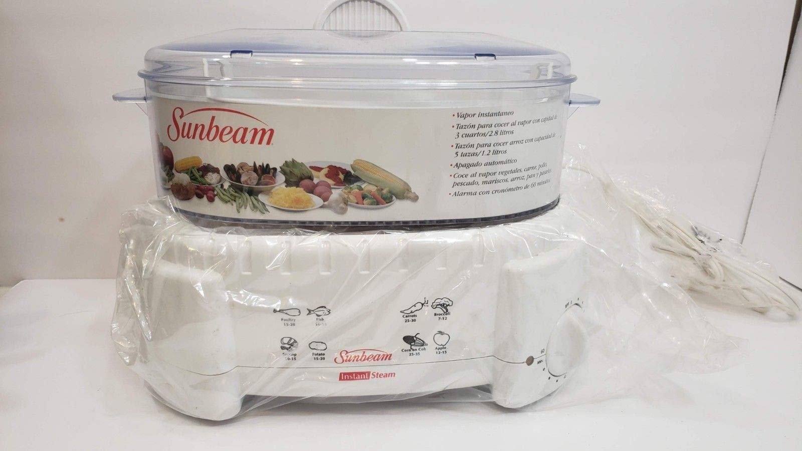 sunbeam instant steam sunbeam instant steam
