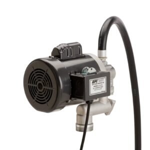 Store gpi – l5116 high viscosity oil pump, 16 qpm, 115v/230ac oil transfer pump for viscous fluids that features a 0.75” ball valve nozzle, 8 foot hose, 3 foot power cord with three prong plug (142100 01)