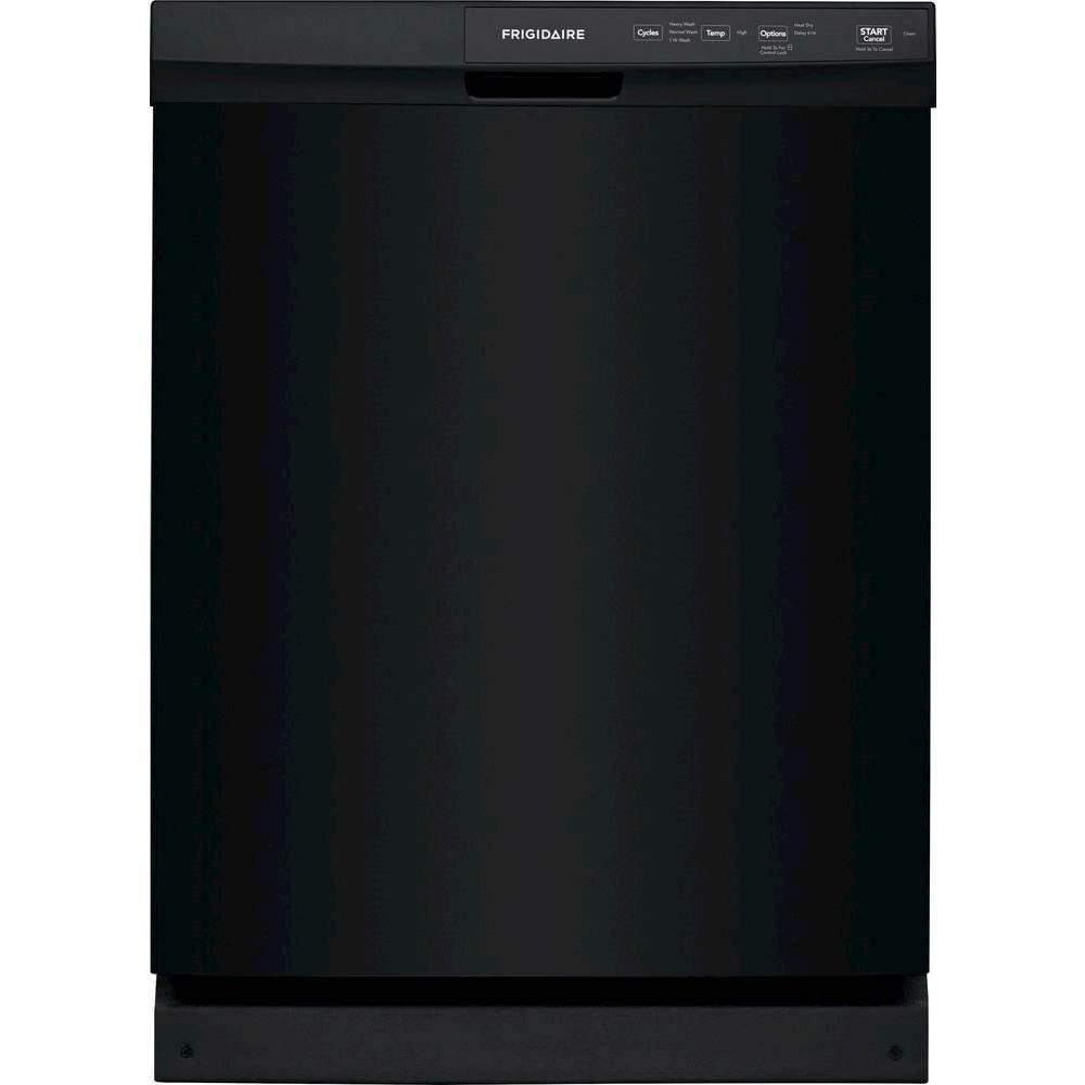 frigidaire – 24″ front control tall tub built in dishwasher – black frigidaire – 24″ front control tall tub built in dishwasher – black