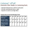 celatom diatomaceous earth de pool filter aid – swimming pool & spa filtration 50lb celatom diatomaceous earth de pool filter aid – swimming pool & spa filtration 50lb