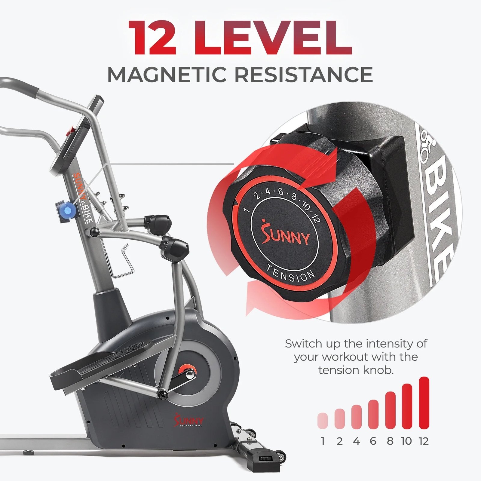 sunny health & fitness elite connected recumbent cross trainer elliptical + arm exercisers sf rbe420049 sunny health & fitness elite connected recumbent cross trainer elliptical + arm exercisers sf rbe420049