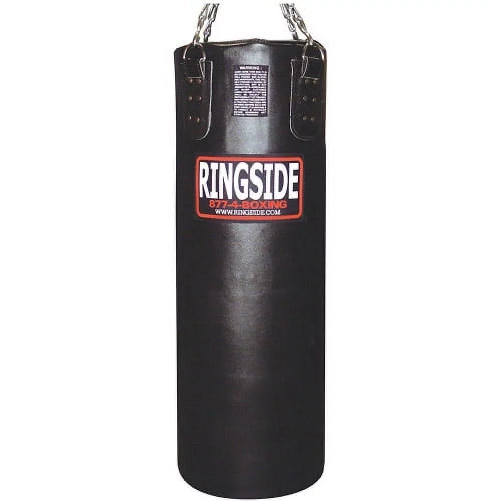 ringside soft filled leather 65 lb. heavy bag black ringside soft filled leather 65 lb. heavy bag black