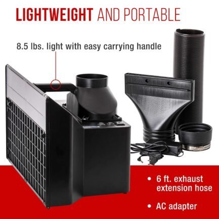 portable, dual fan, hobby airbrush spray booth kit with led lights, exhaust extension hose (extends up to 5.6 feet) portable, dual fan, hobby airbrush spray booth kit with led lights, exhaust extension hose (extends up to 5.6 feet)
