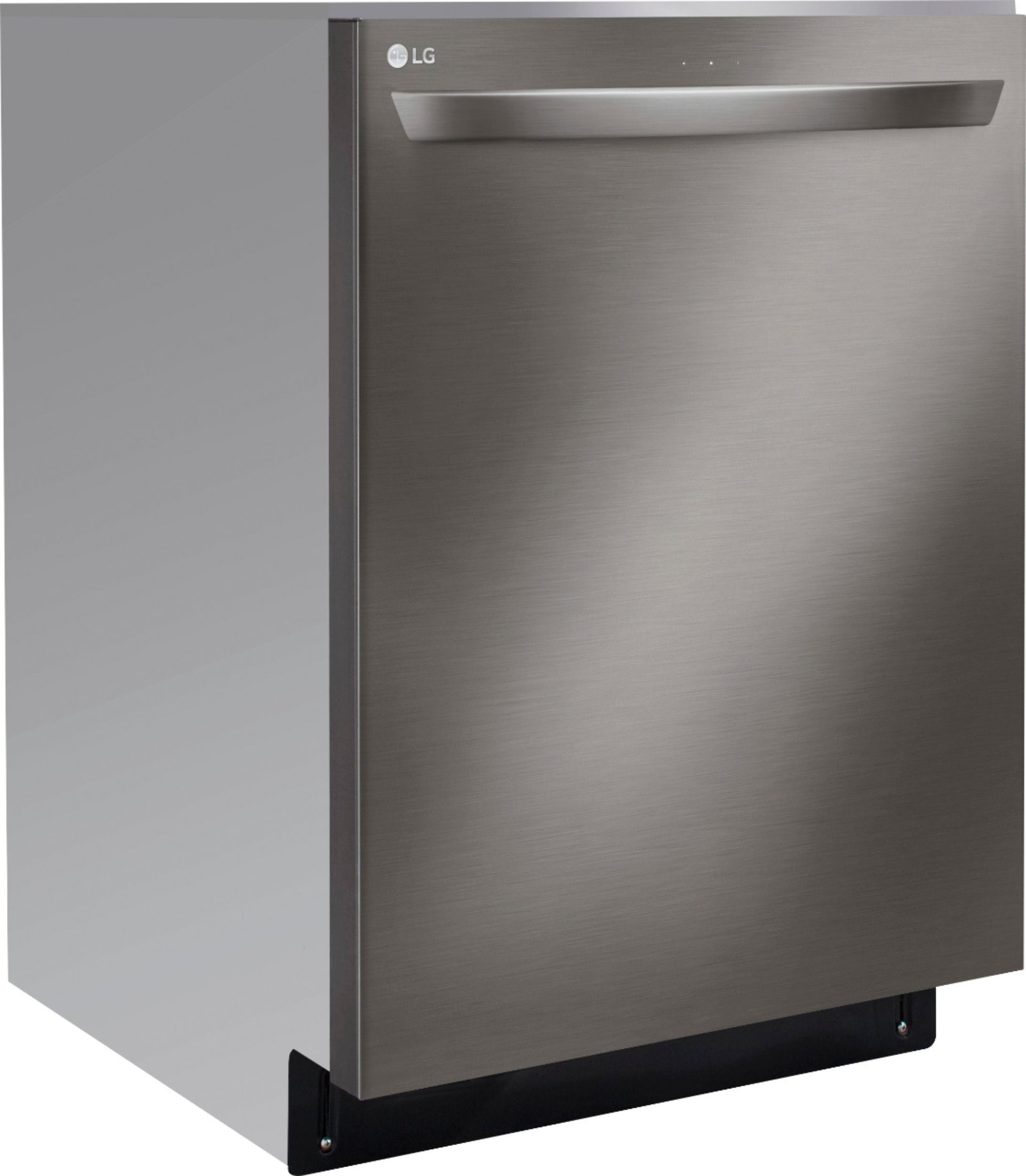 lg – 24″ top control built in smart wifi enabled dishwasher with stainless steel tub, quadwash, and 3rd rack – black stainless steel lg – 24″ top control built in smart wifi enabled dishwasher with stainless steel tub, quadwash, and 3rd rack – black stainless steel