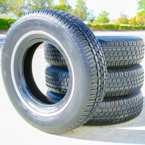 set of 4 (four) tornel classic 155/80r13 79s a/s all season tires fits: 1988 92 toyota corolla le, 1995 96 toyota tercel dx