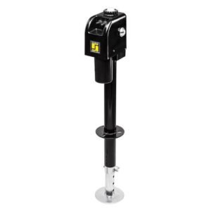 3500 lbs electric tongue jack, black