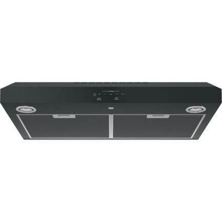 ge – 30″ convertible range hood – black on black ge – 30″ convertible range hood – black on black